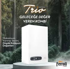 Ferrolli Bluehelix Trio 24 kw Yoğuşmalı Kombi 